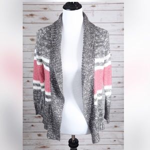 Woven cardigan